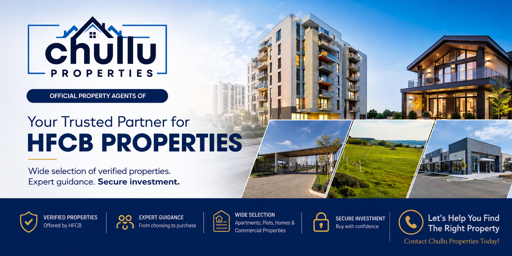 Chullu Properties — official property agents of HFCB properties in Kenya